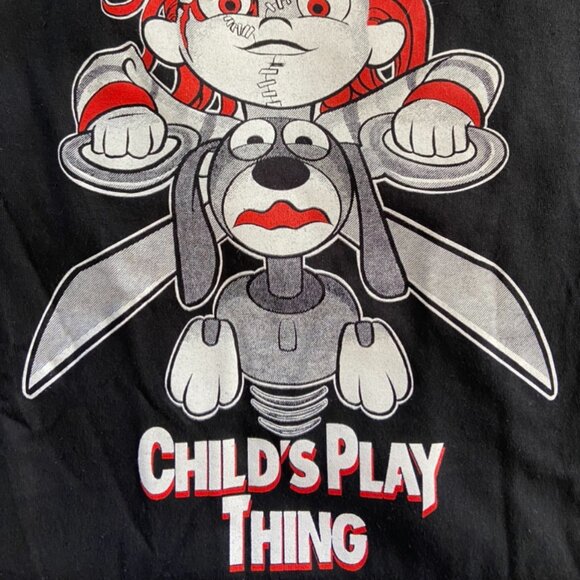 Unisex Toy Story Horror Movie Chucky Childs Play Disney Halloween T-Shirt - Picture 11 of 11